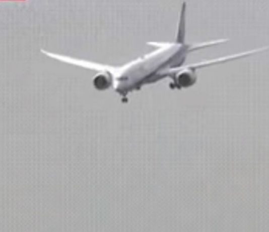 Boeing 787 пірнув носом перед посадкою в Японії через вітер