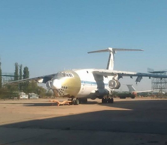 До передачі у ЗСУ готується відремонтований Іл-76