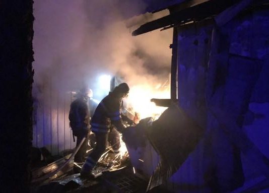 На Київщині горіла будівля храму УПЦ (МП)