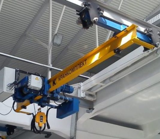 Мостові однобалочні опорні крани КРАНКОМПЛЕКТ: конструкція, особливості, сфери використання