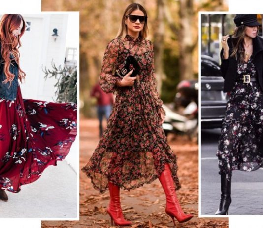 Сапоги под платья: как сочетать?