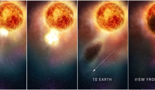 Гігантський вибух зафіксовано на зірці Бетельгейзе