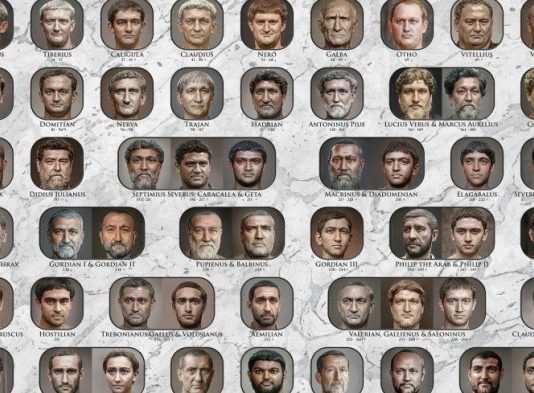 Нейромережа намалювала портрети римських імператорів
