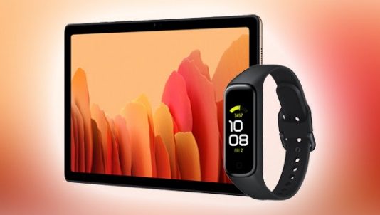 Samsung випустила новий планшет, бюджетний фітнес-трекер і бездротову зарядку для трьох пристроїв