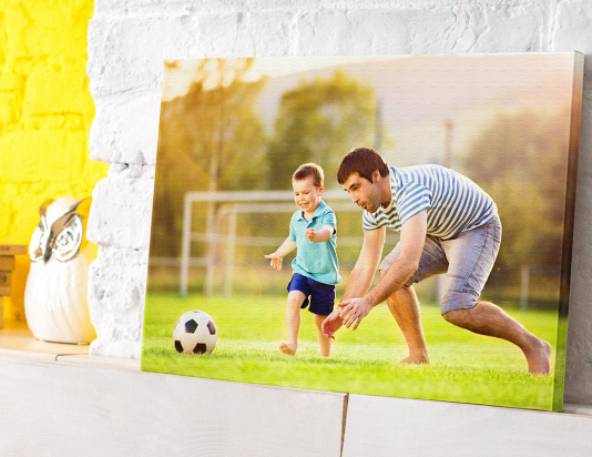 Преимущества печати на холсте